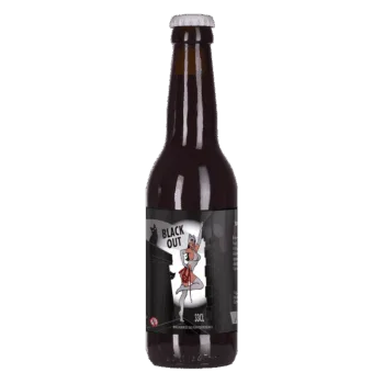 Black Out - Bière noire milk stout Fontestorbes Belesta