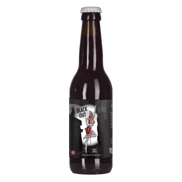 Black Out - Bière noire milk stout Fontestorbes Belesta