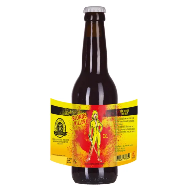 Bière blonde killer artisanale de Fontestorbes