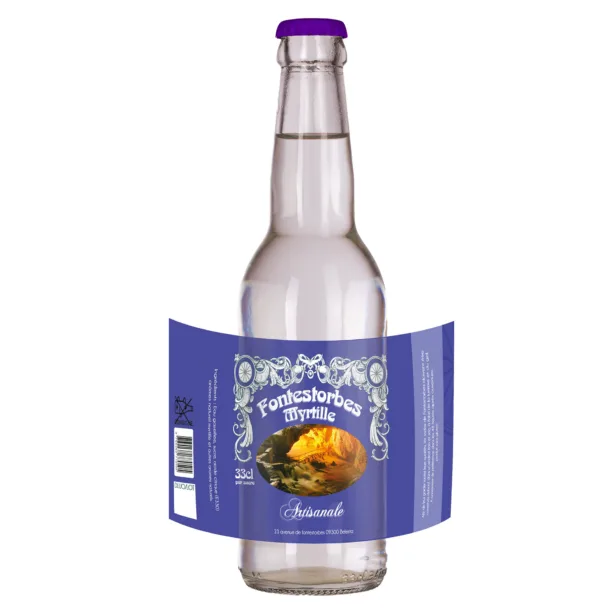 Limonade à la myrtille de Fontestorbes