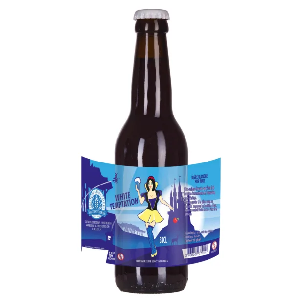 Bière white temptation artisanale de Fontestorbes