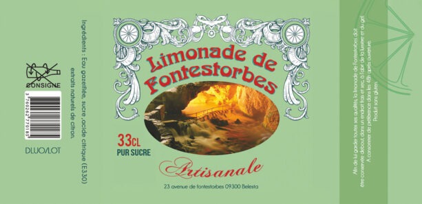 Limonade artisanale de Fontestorbes en fût de 20 litres