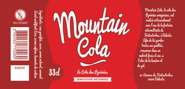 Fût de 20 L de Mountain Cola Fontestorbes